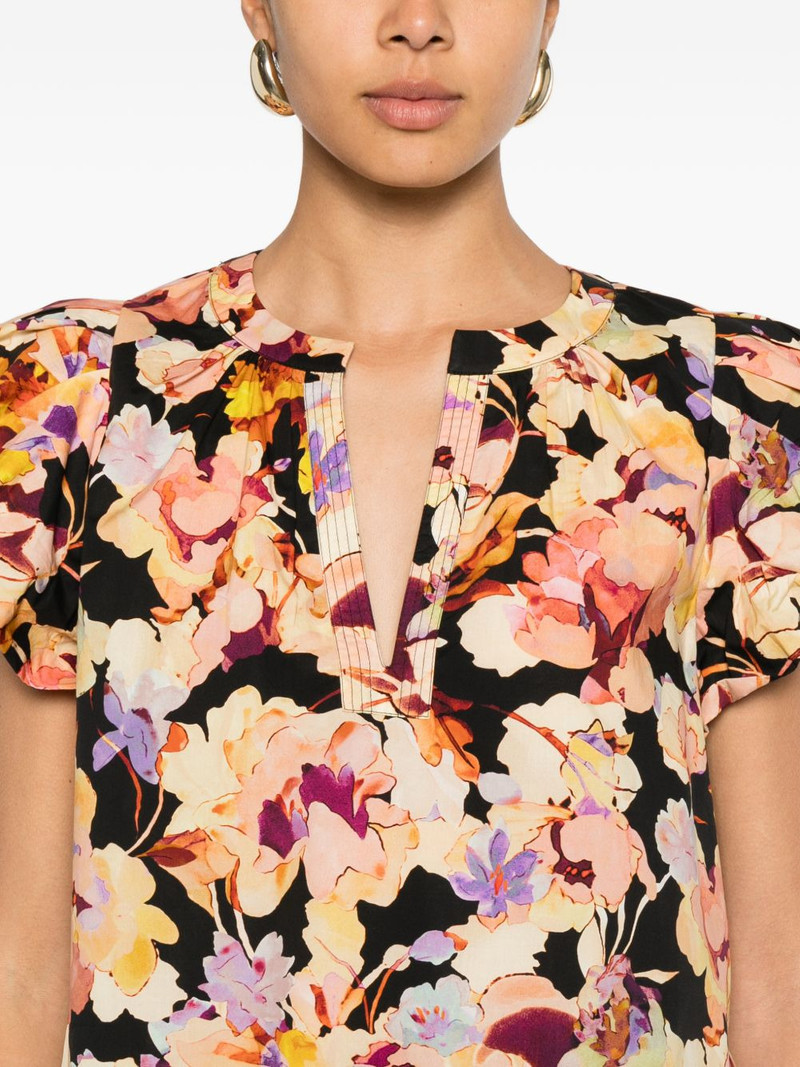 Abril SL floral-print blouse 5