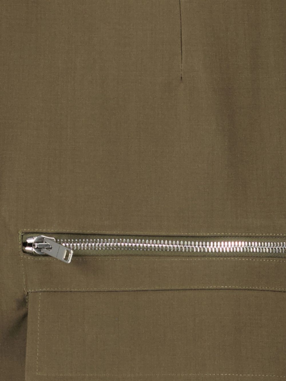 virgin wool cargo pants - 3
