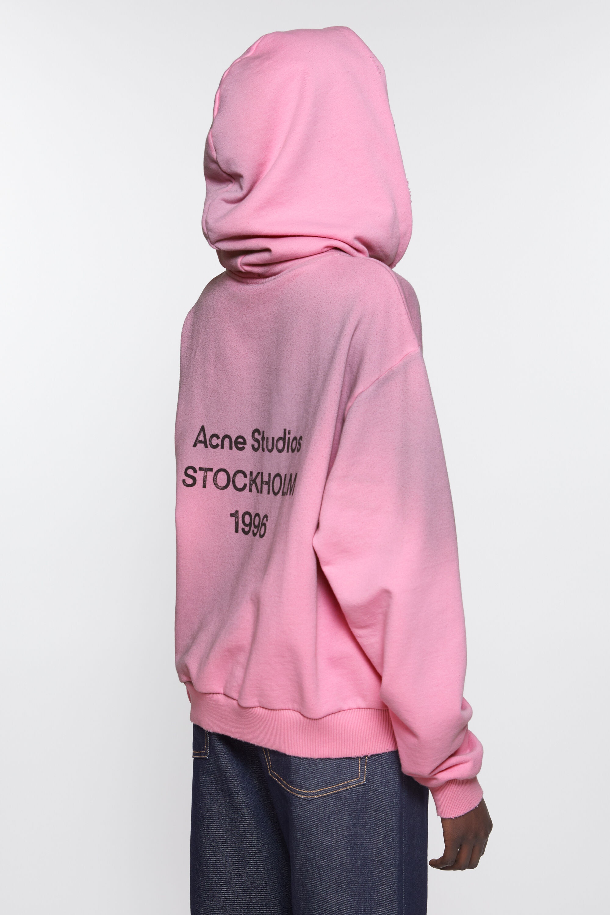 Logo hooded sweater - Cotton candy pink - 3