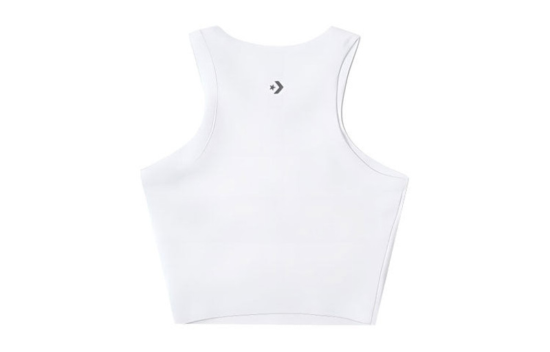 Converse (WMNS) Converse High Neck Knit Tank Top 'White' 10026502-A02 outlook