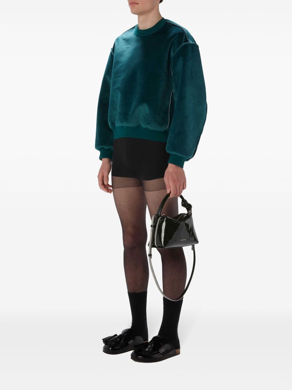 bonded sweatshirt - 2