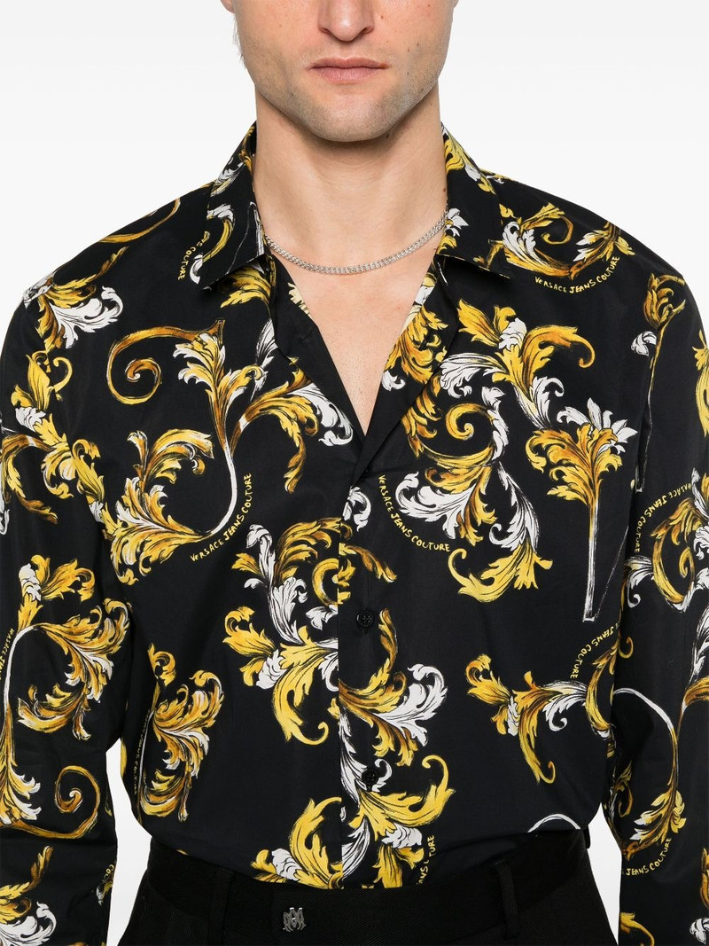 Barocco-print shirt 5