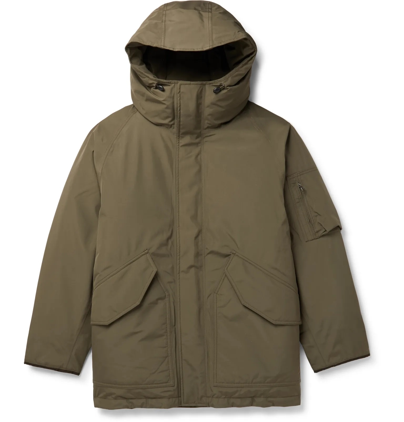 Padded GORE-TEX Hooded Down Parka - 1