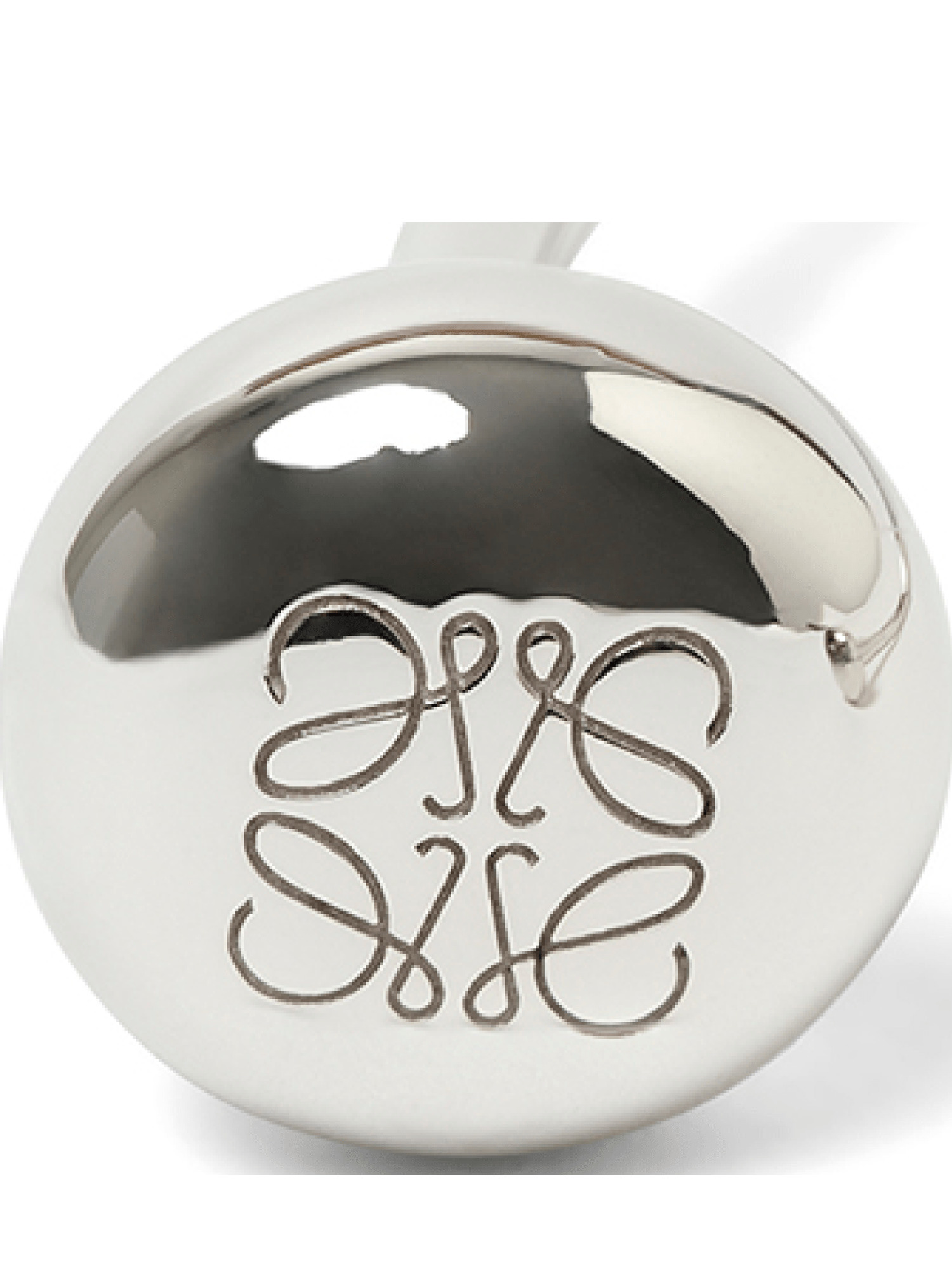 Anagram Pebble Cuff in Silver - 3