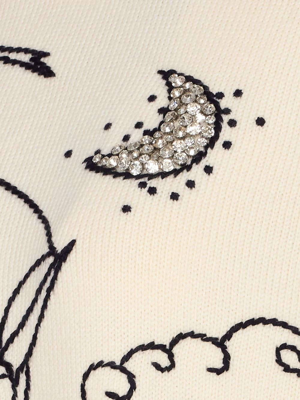 embroidered sweater - 3