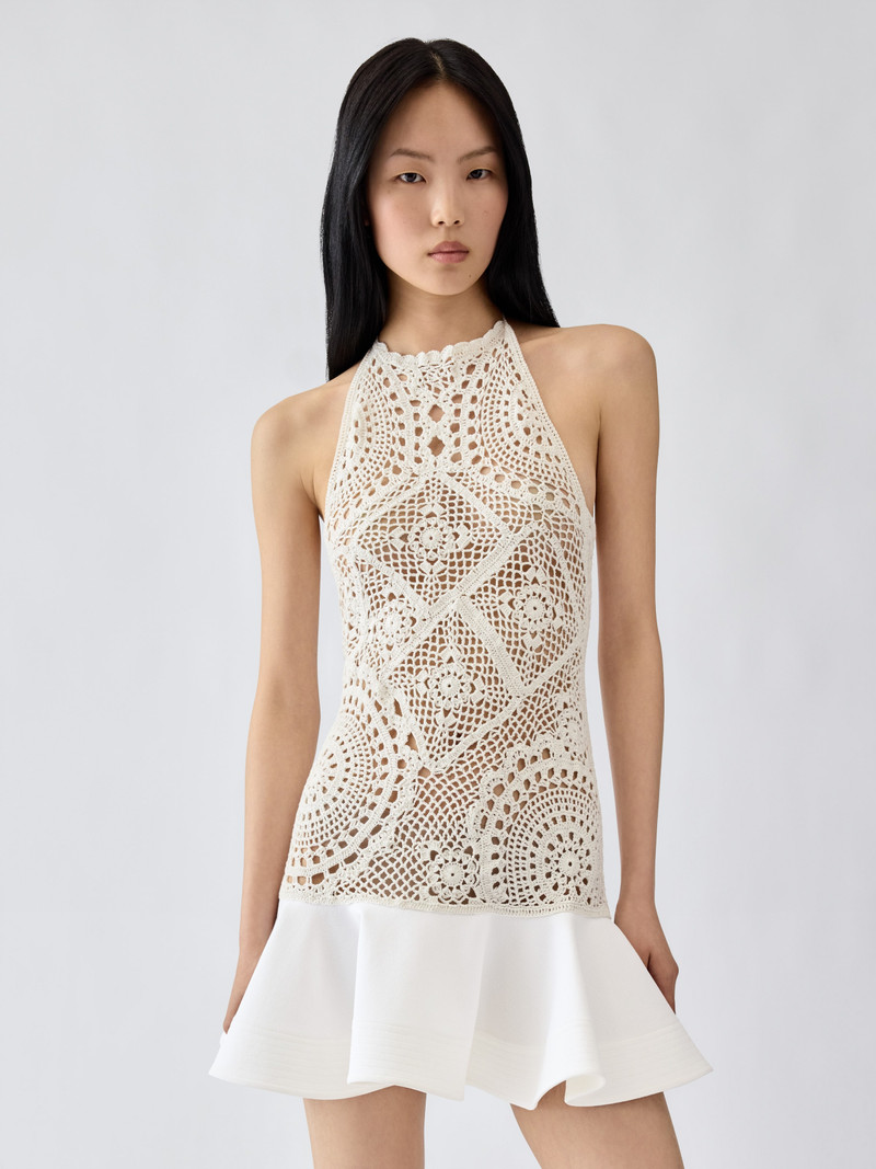 The Napperon short dress 3