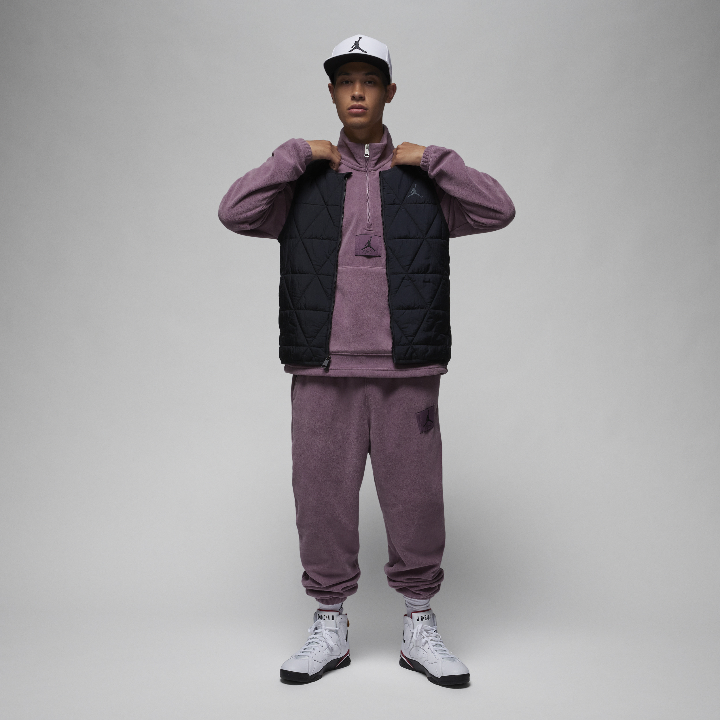 Men's Jordan Essentials Winterized Fleece Half-Zip - 6