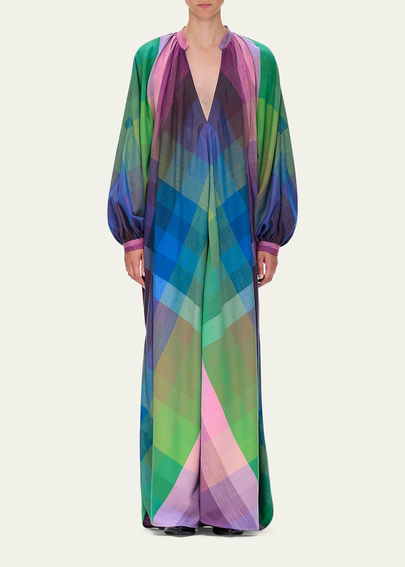 MARRAKSHI LIFE The V-Neck Touareg Dress outlook