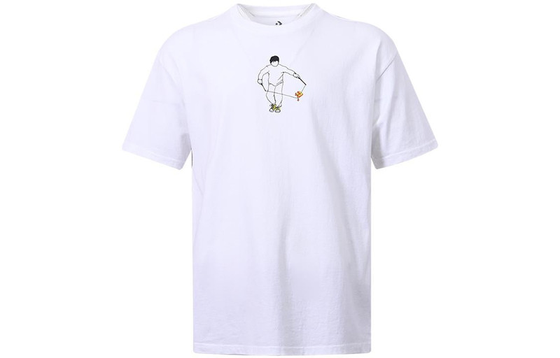 Converse YoYo Graphic Tee 'White' 10023151-A01 - 1