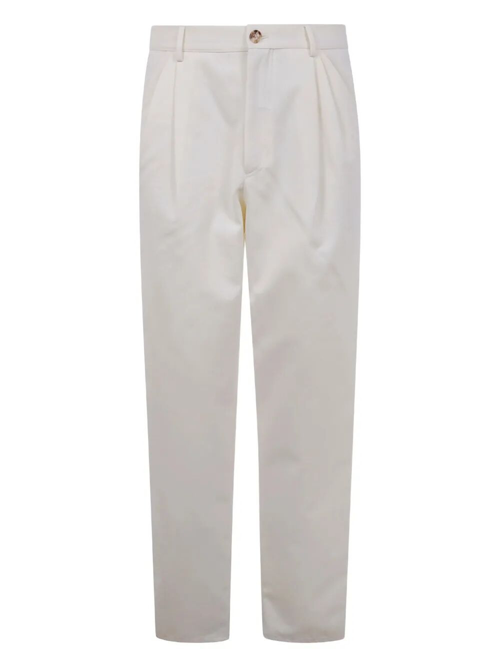 Brunello Cucinelli Men Double Piences Chino Trousers - 4