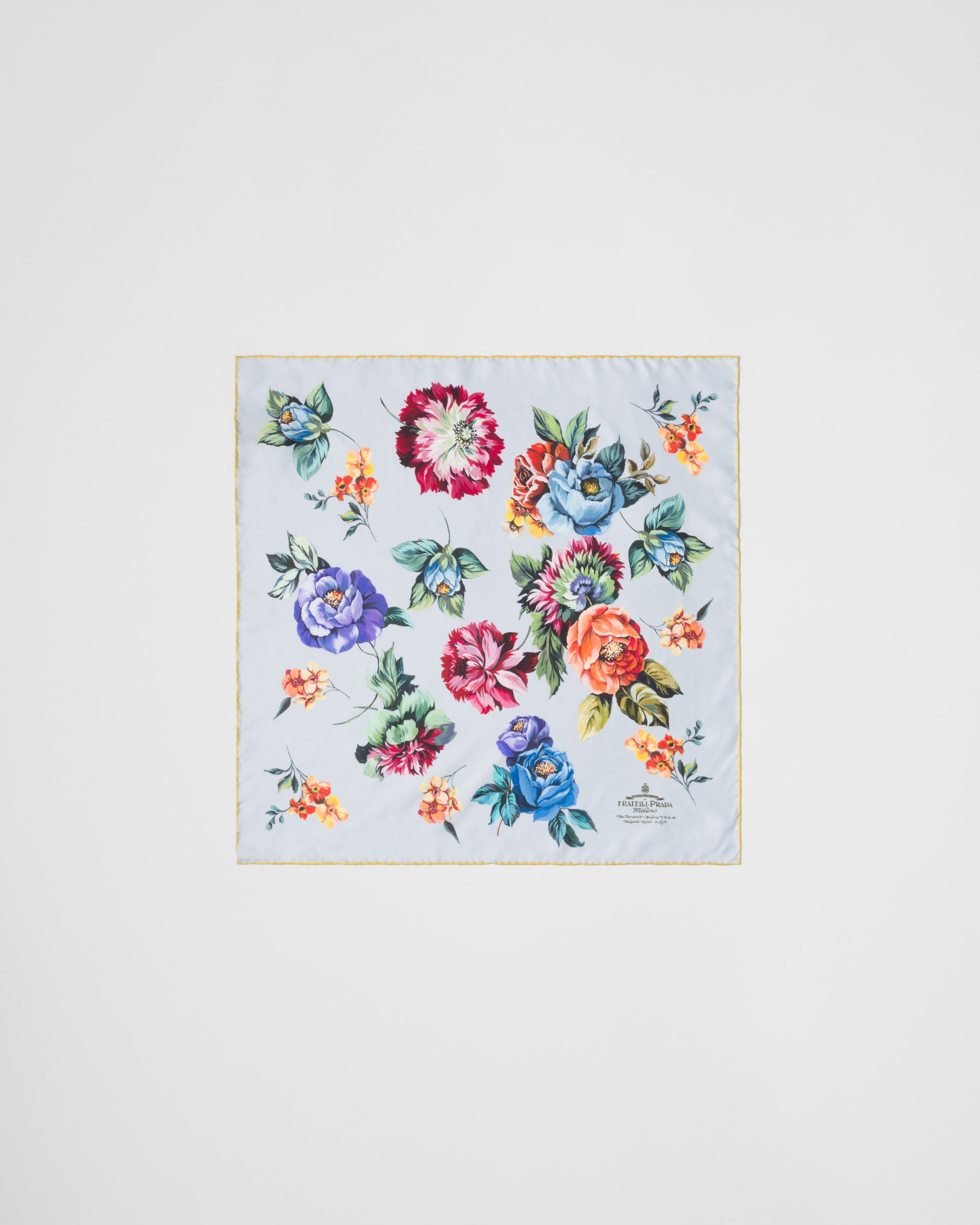 Printed twill scarf - 3
