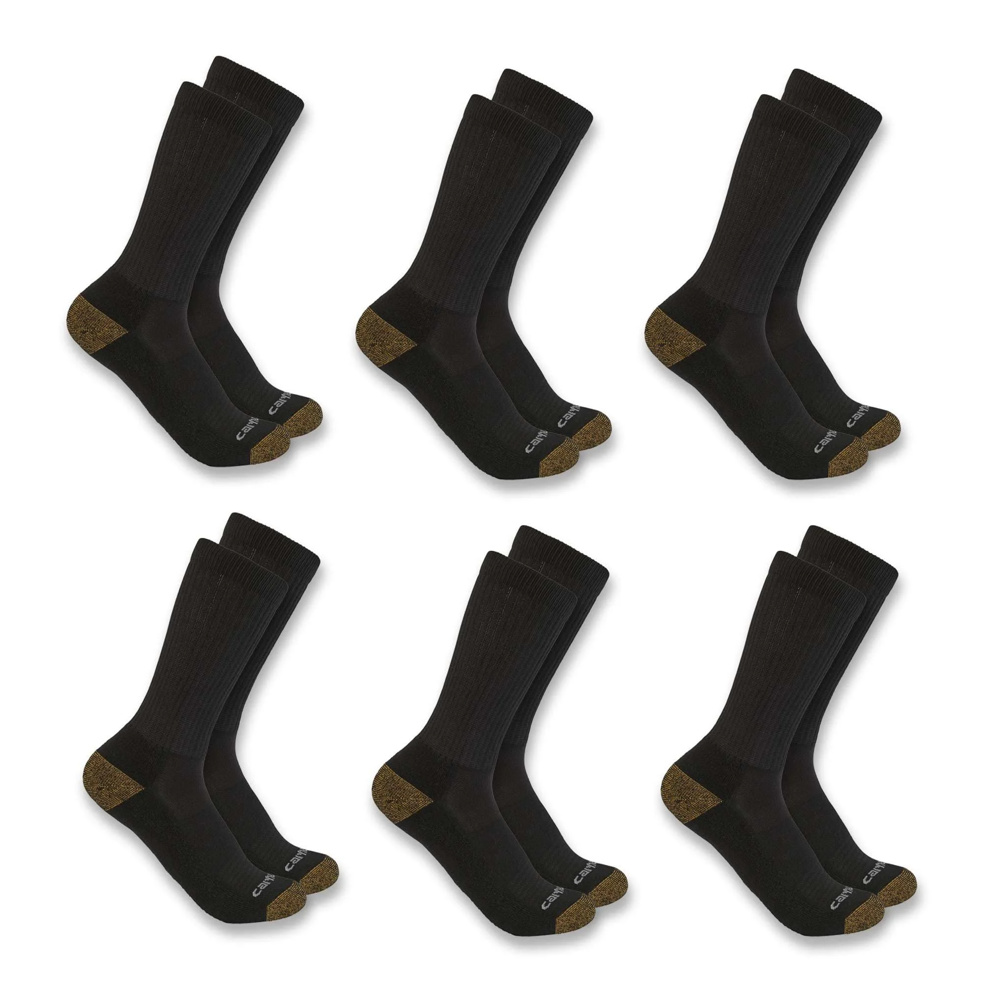 Midweight Crew Sock 6-Pack - 1
