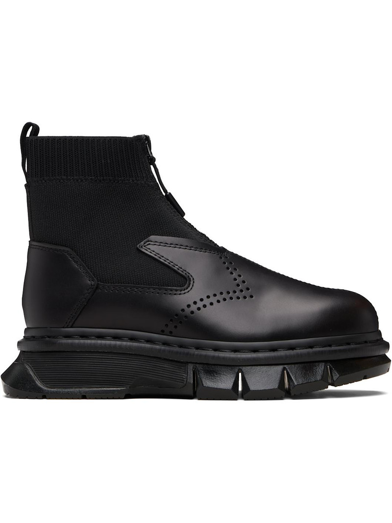 Black Qubist Zip Boots 1