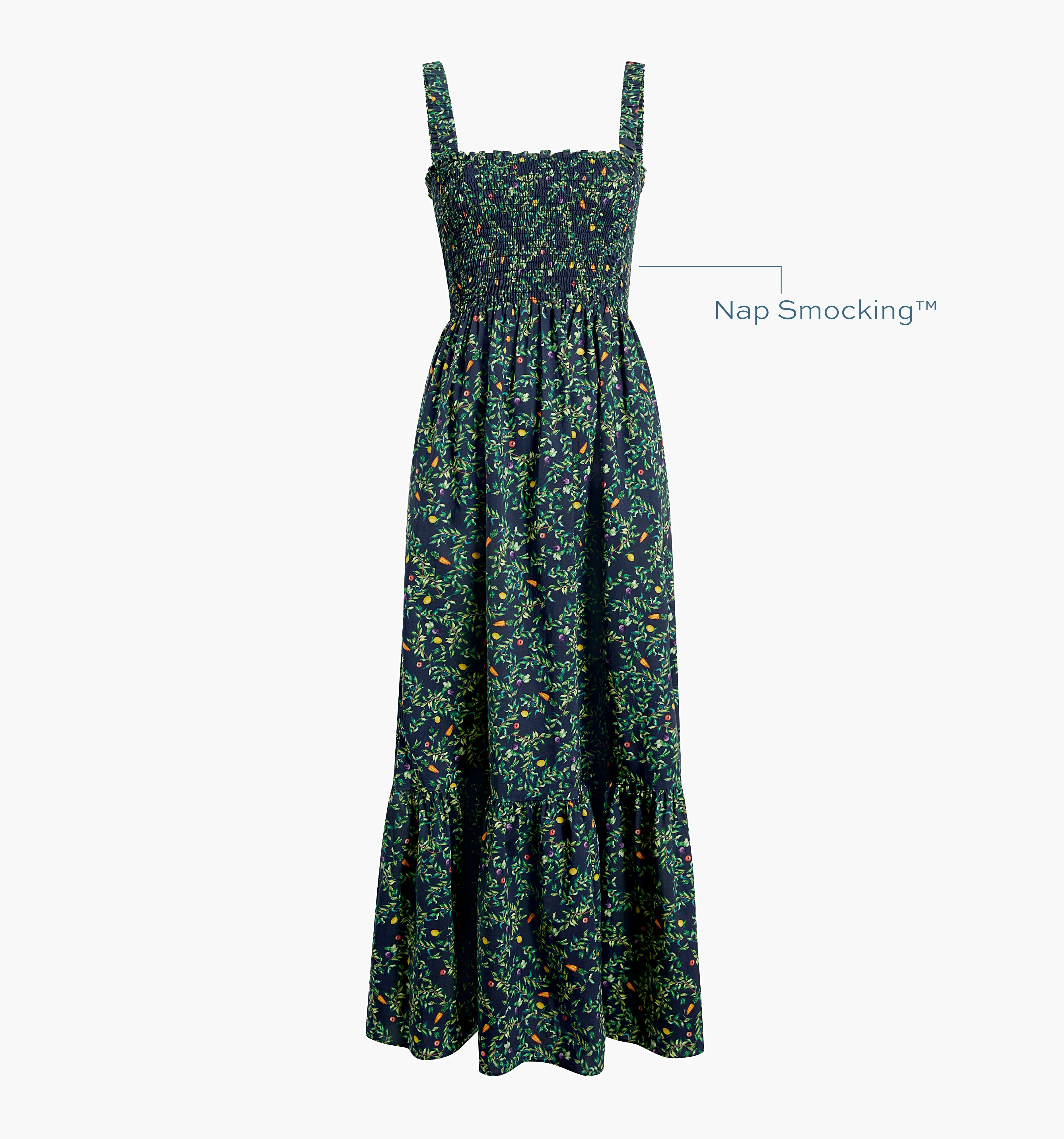 The Anjuli Nap Dress - Midnight Garden - 1