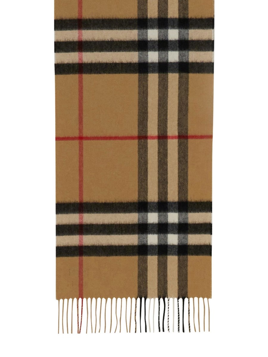 CASHMERE CHECK SCARF - 2