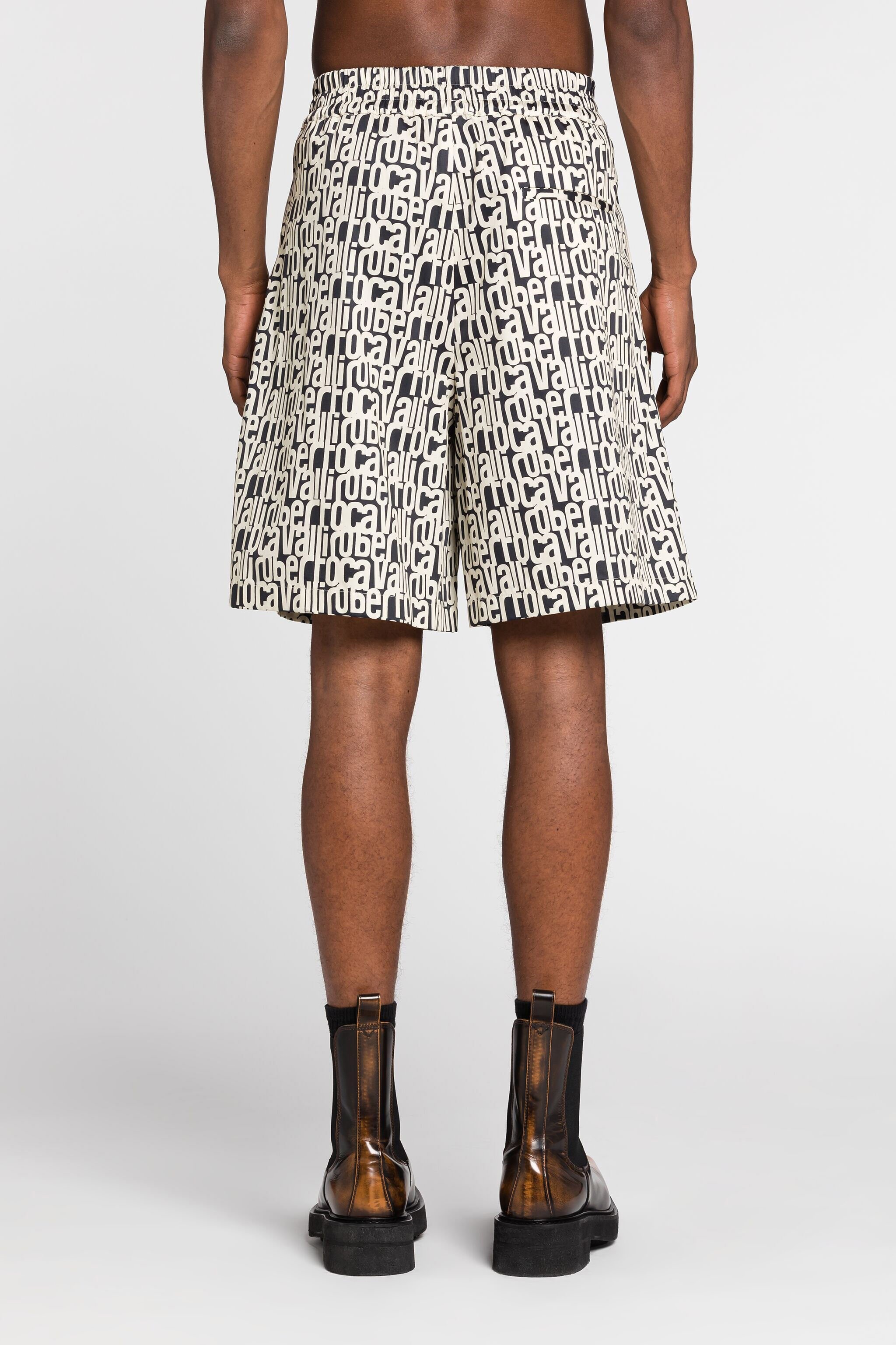 Logo-Print Cotton Shorts - 5