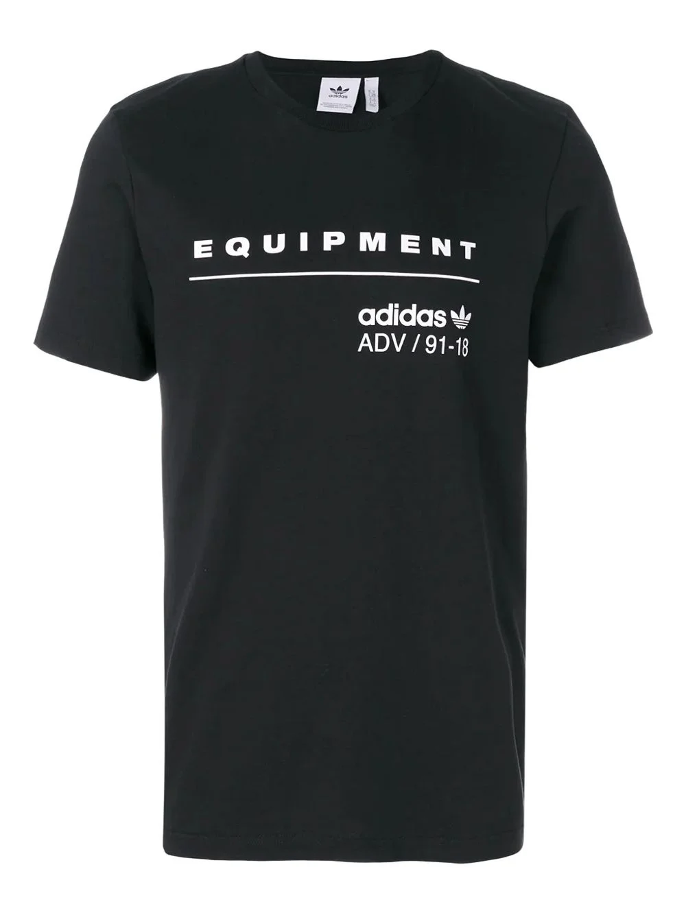 adidas 원본 Pdx 고전적인 티 Athleisure 캐주얼 스포츠 알파벳 인쇄 둥근 목 짧은 소매 - 1