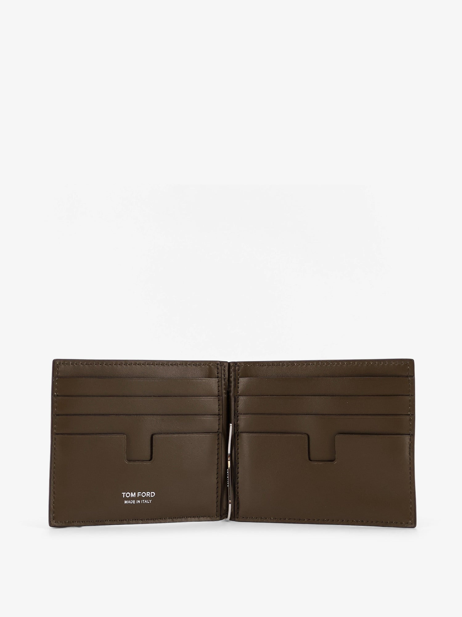 Tom Ford Men Leather Wallet With Croco Effect - 3