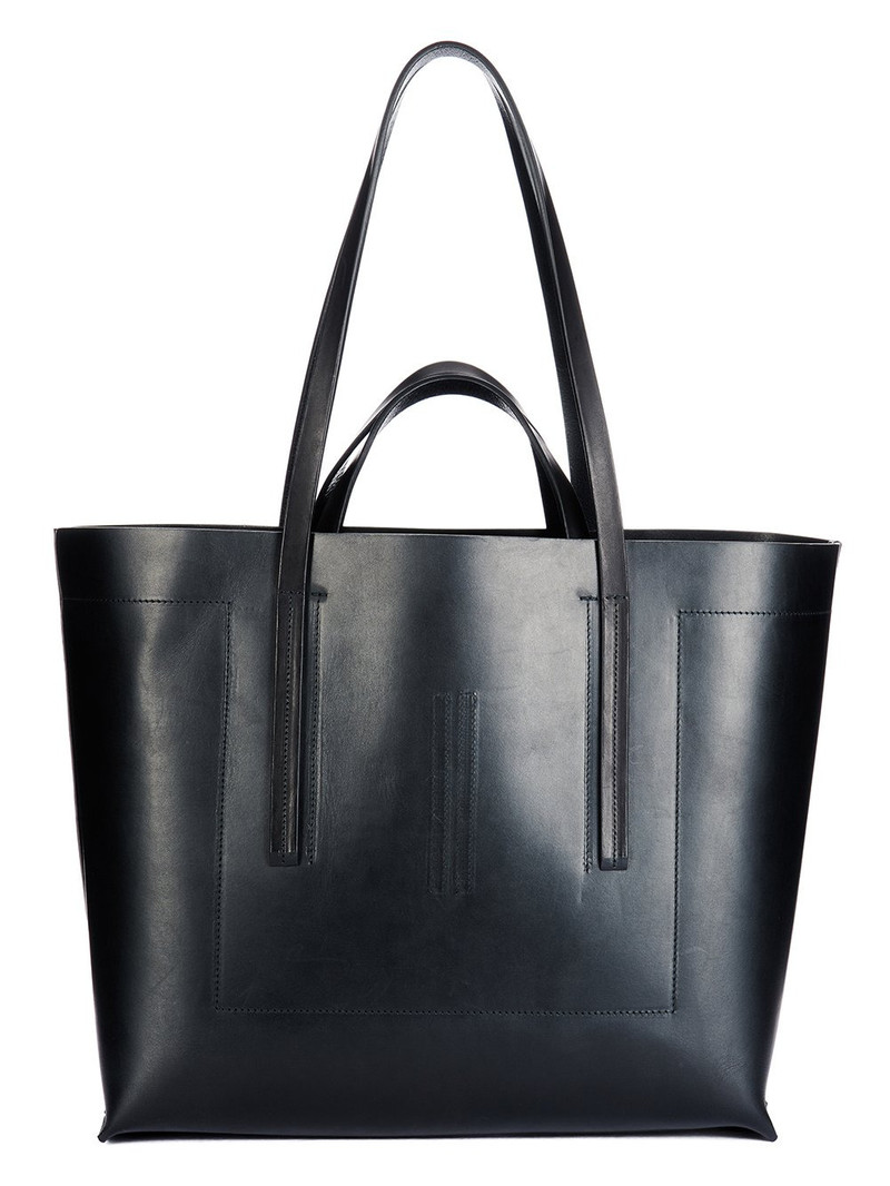 Rick Owens leather tote bag outlook