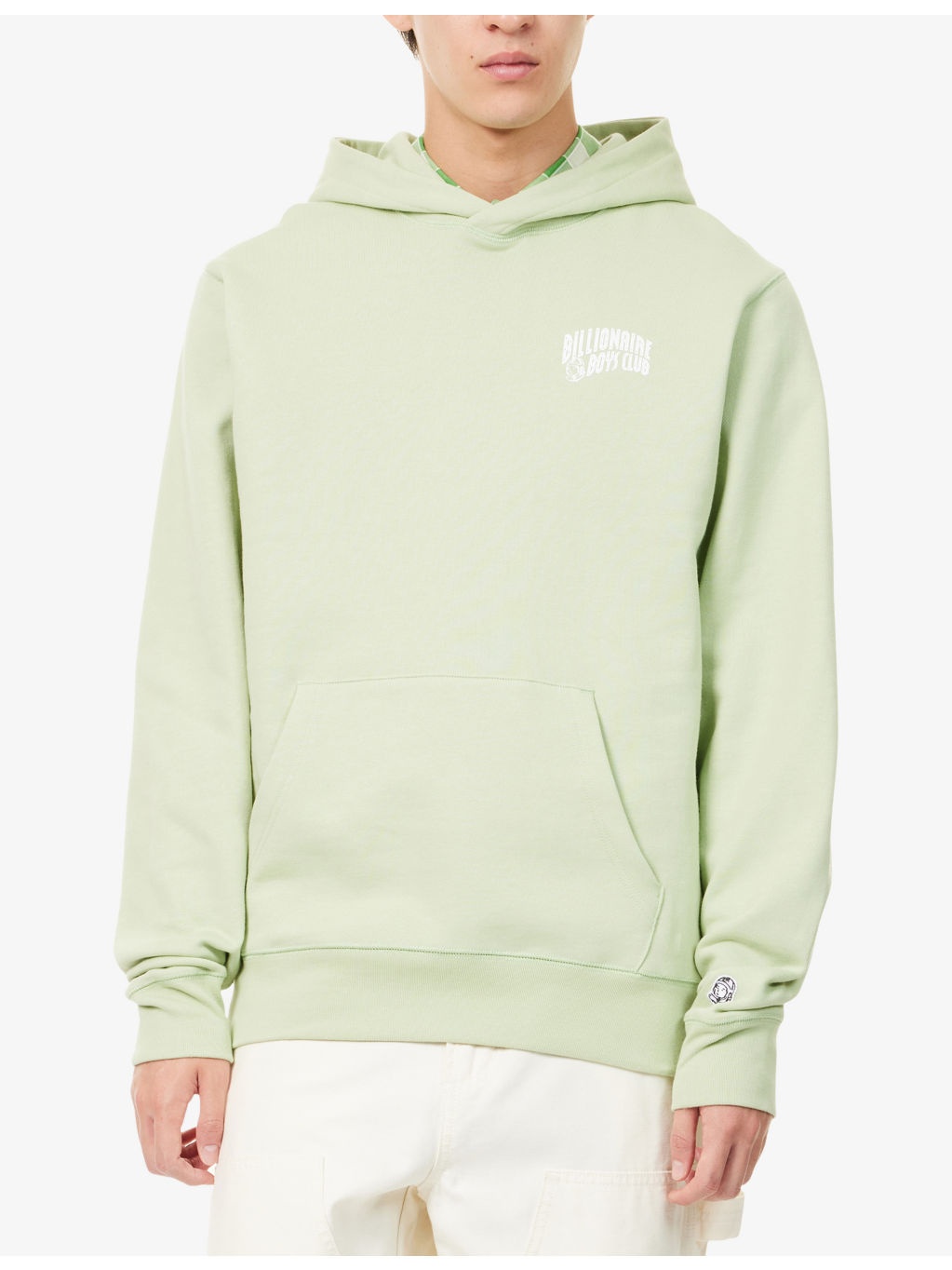 Small Arch Logo-Print Cotton Hoody - 3