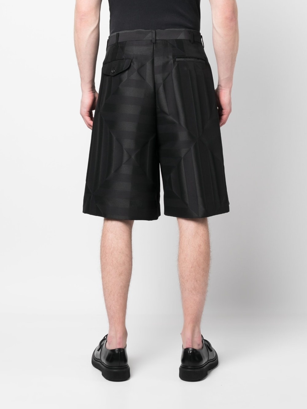 Bermuda shorts with all-over print - 3
