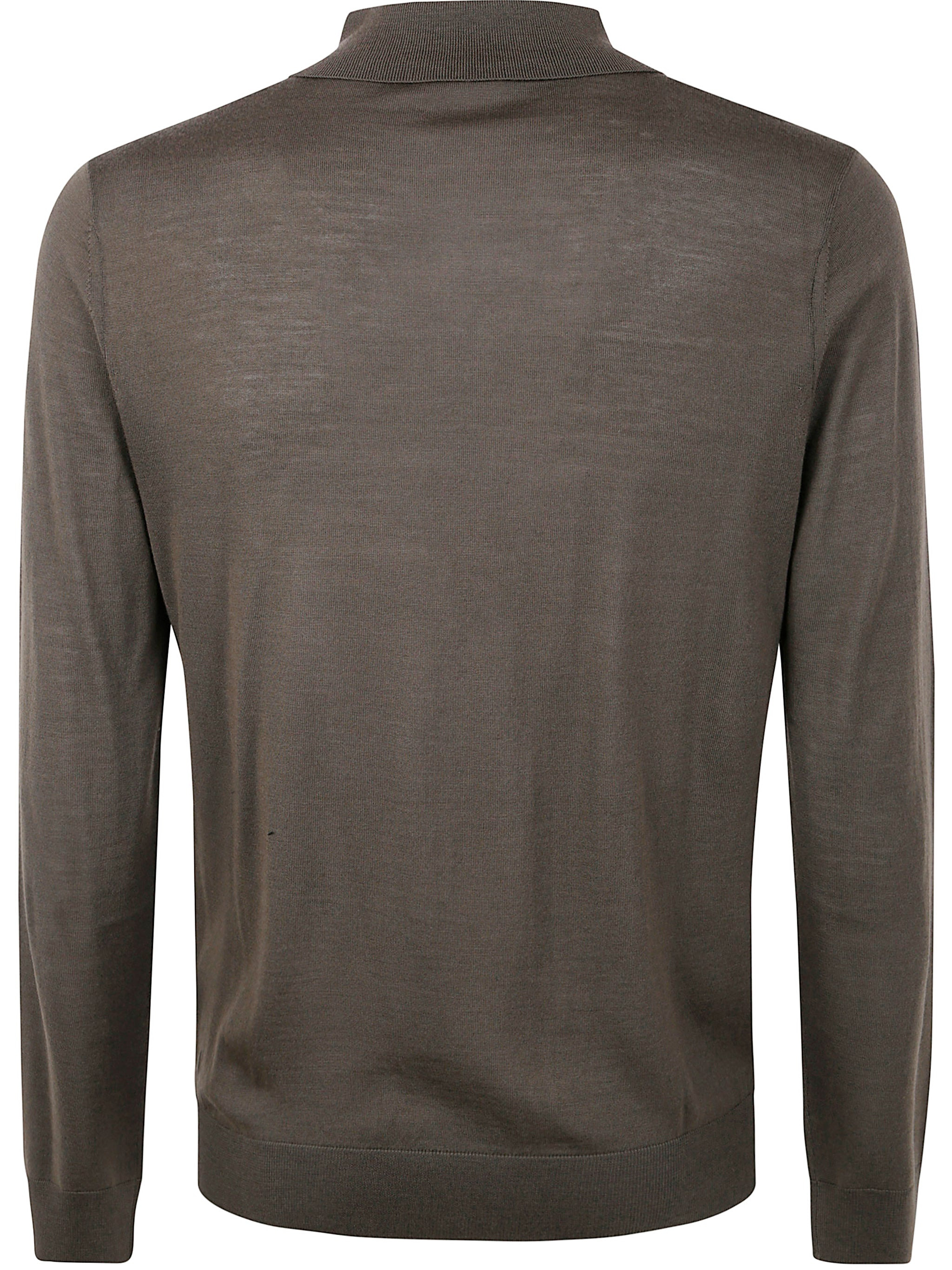 Paul Smith Men Mens Sweater Ls Polo - 2