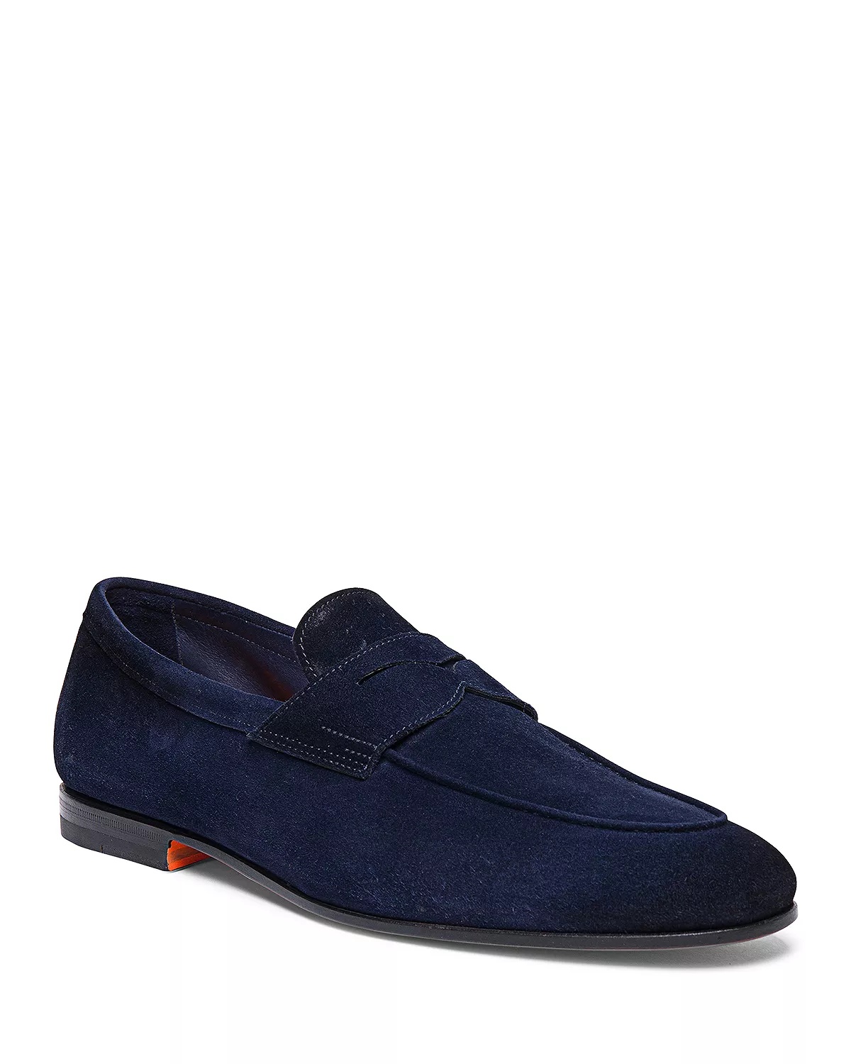 Carlos Suede Penny Loafers - 1
