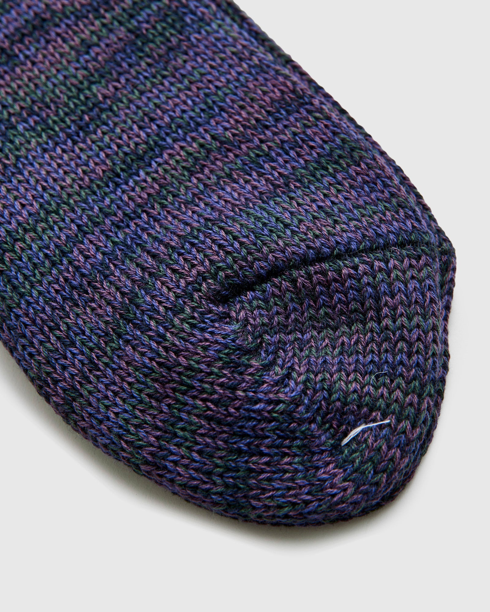 Melange Crew Sock in Labyrinth - 3