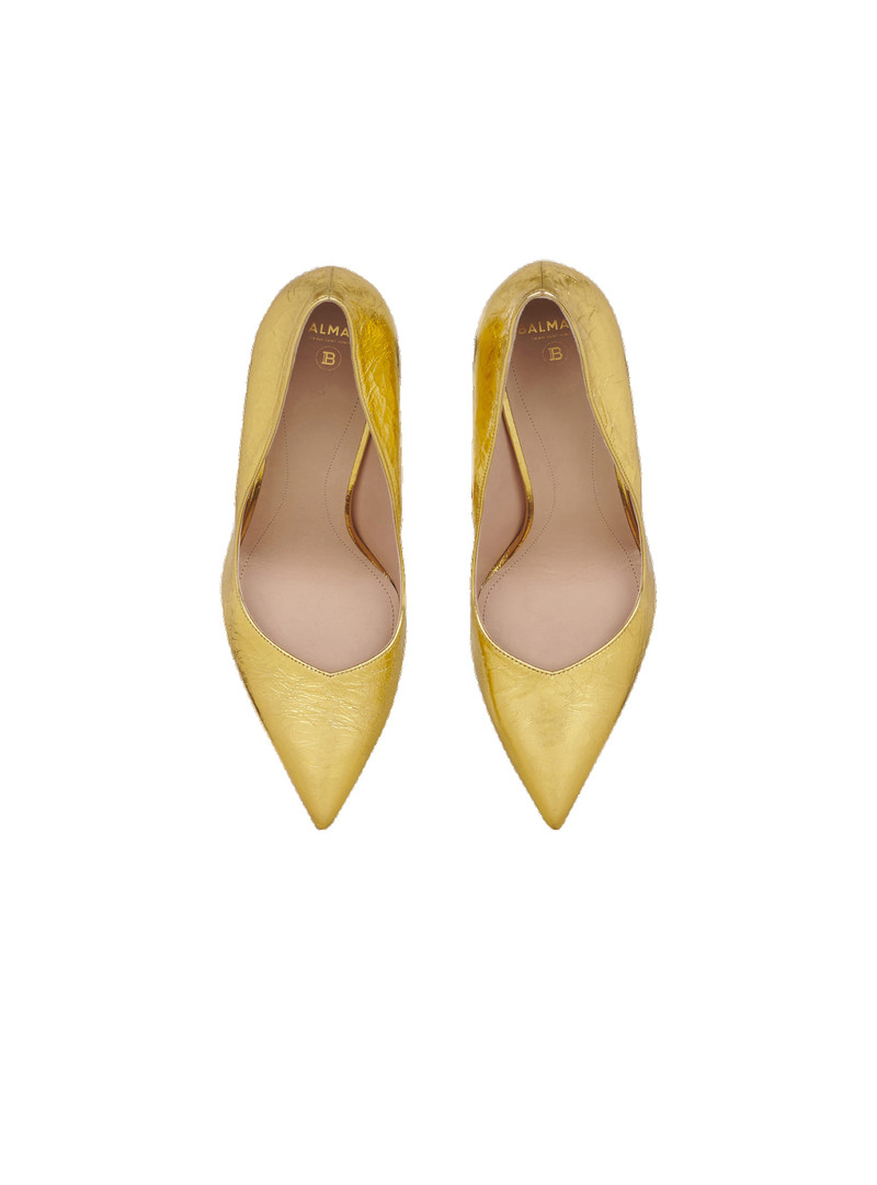 Pumps Ruby craquele metallic leather 3