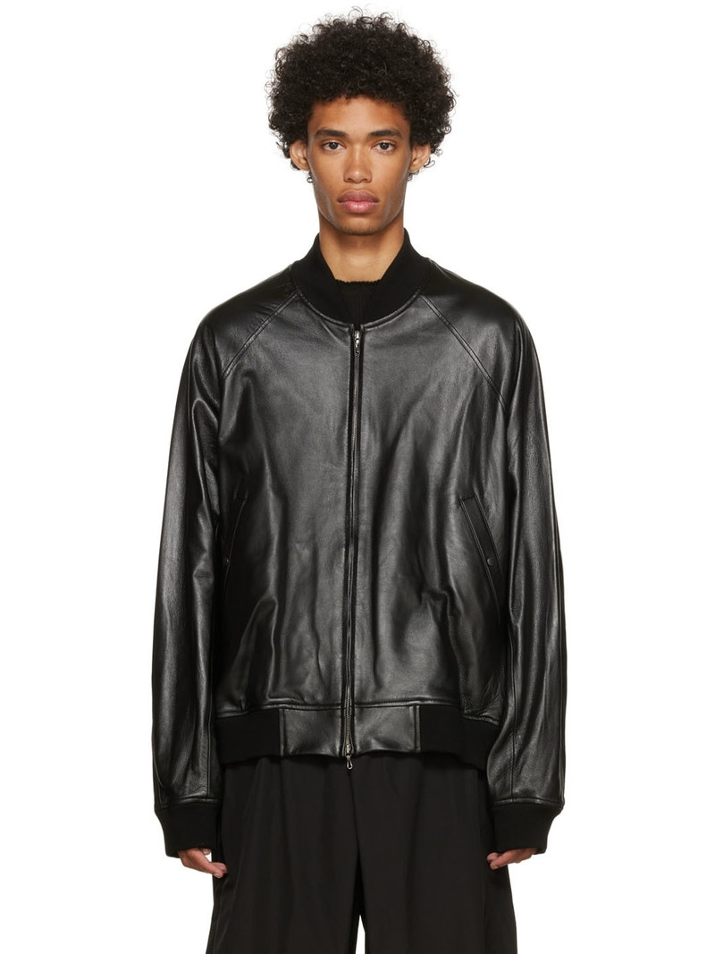 Black Dusk Leather Jacket 1