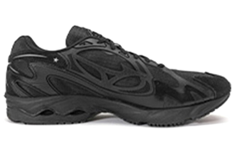 Mizuno Mizuno Wave Rider Low 'Solar Black' D1GH222305 outlook