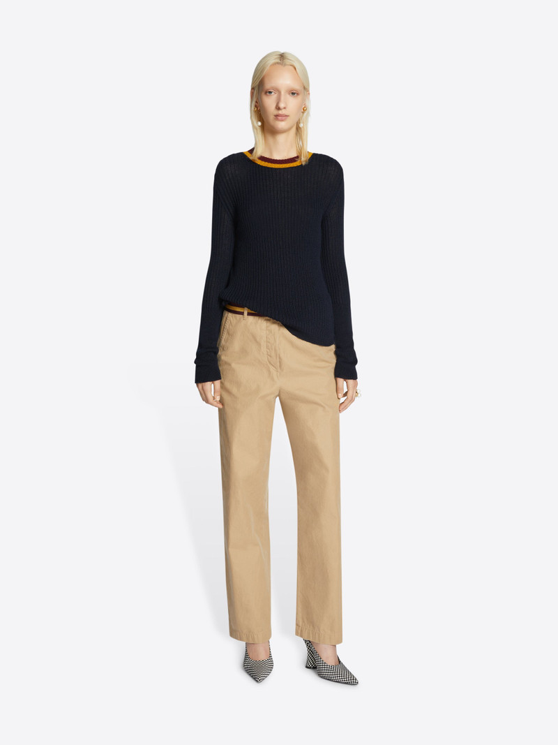 Dries Van Noten RIBBED SWEATER outlook