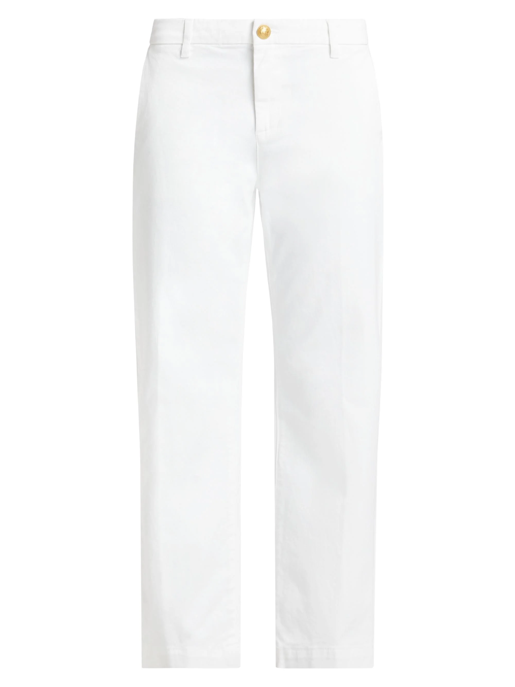 Women's Hope Stretch-Cotton Straight-Fit Pants - White - 1