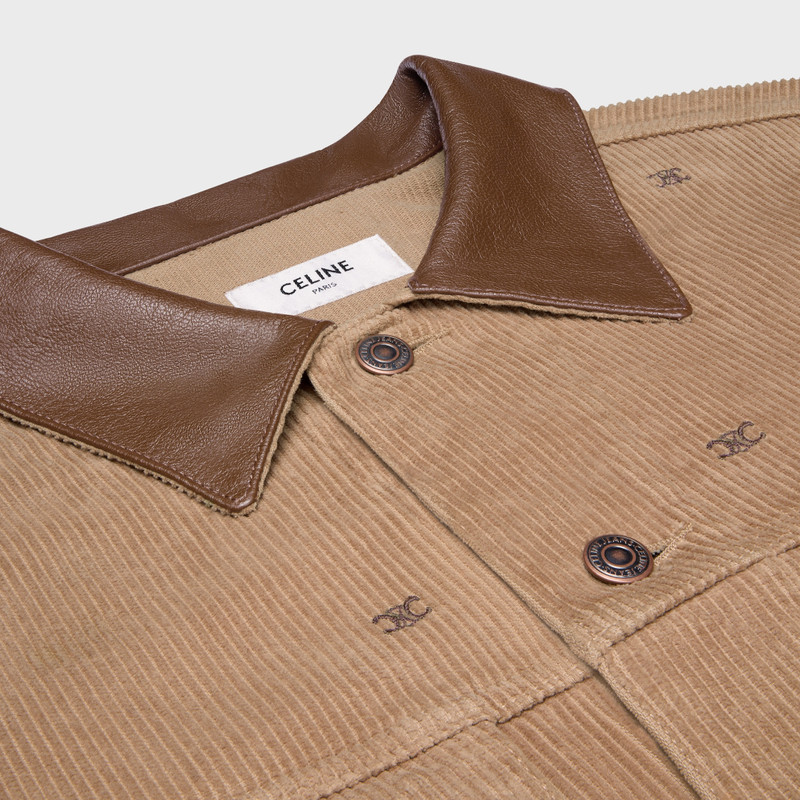 OVERSIZED TRUCKER JACKET IN CORDUROY 3
