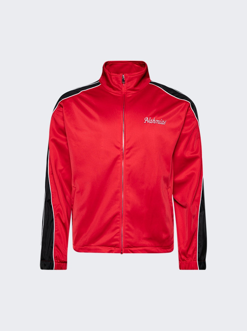 Zip-up Track Jacket Cherry 1
