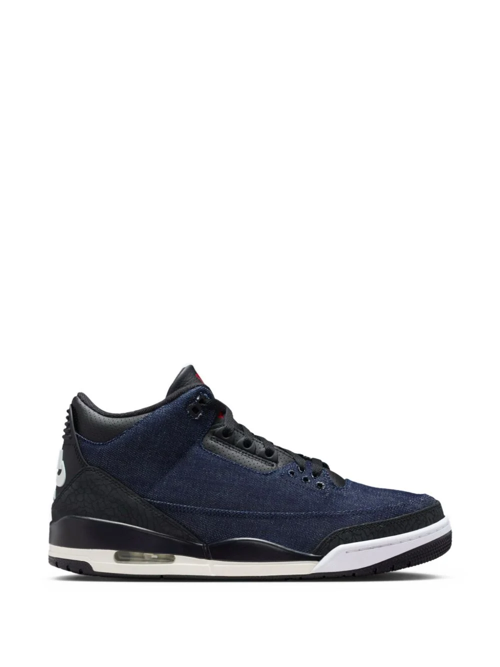 x Levi's Air Jordan 3 lace-up sneakers - 1