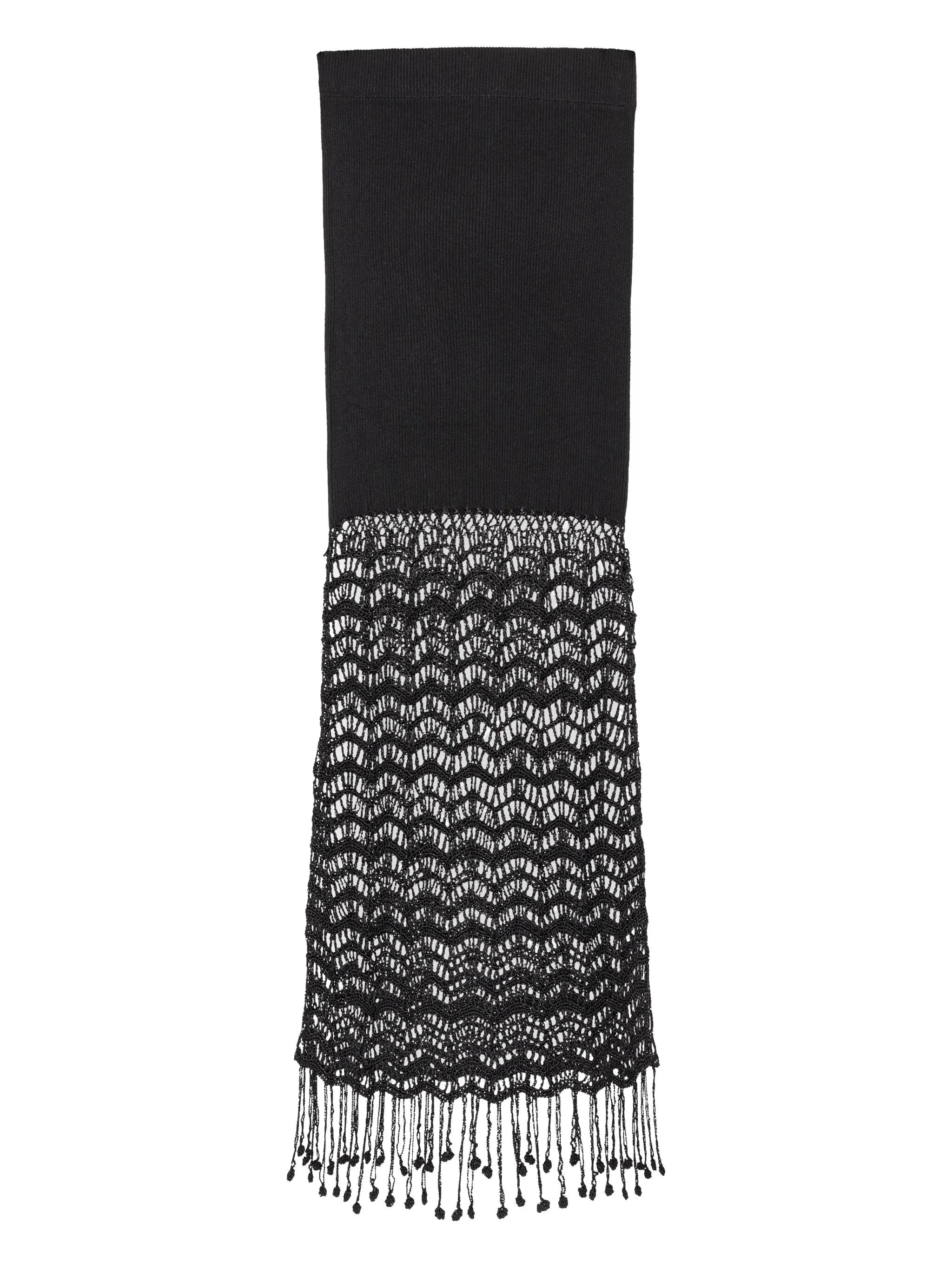 Macramé-detailing Maxi Skirt - 6