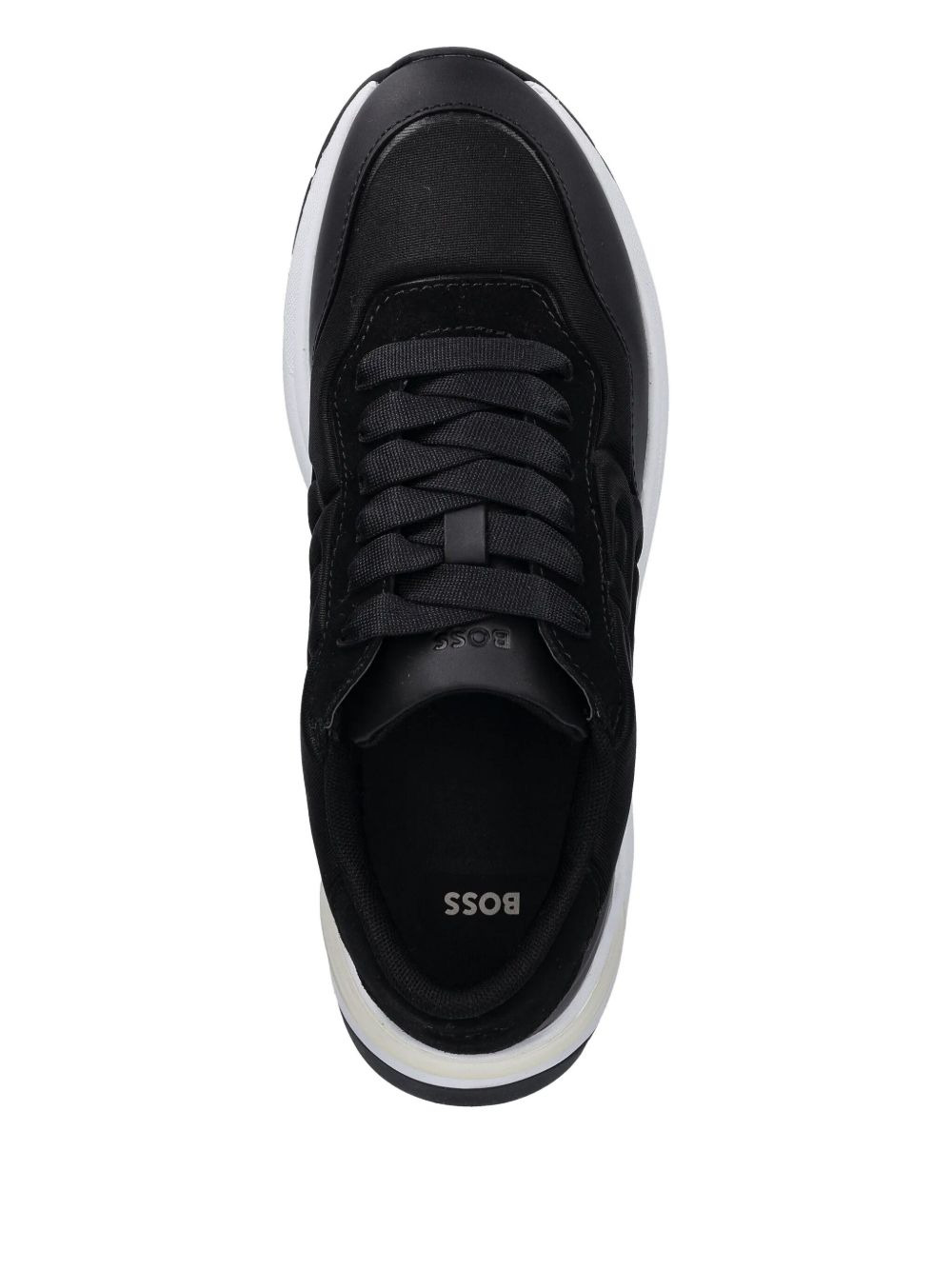 embossed-logo sneakers - 3