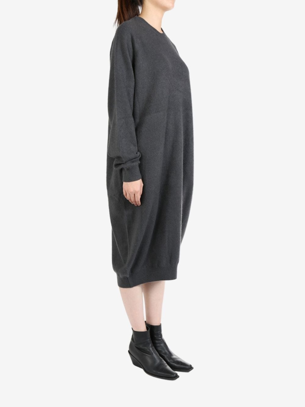 cashmere balloon dress - 2