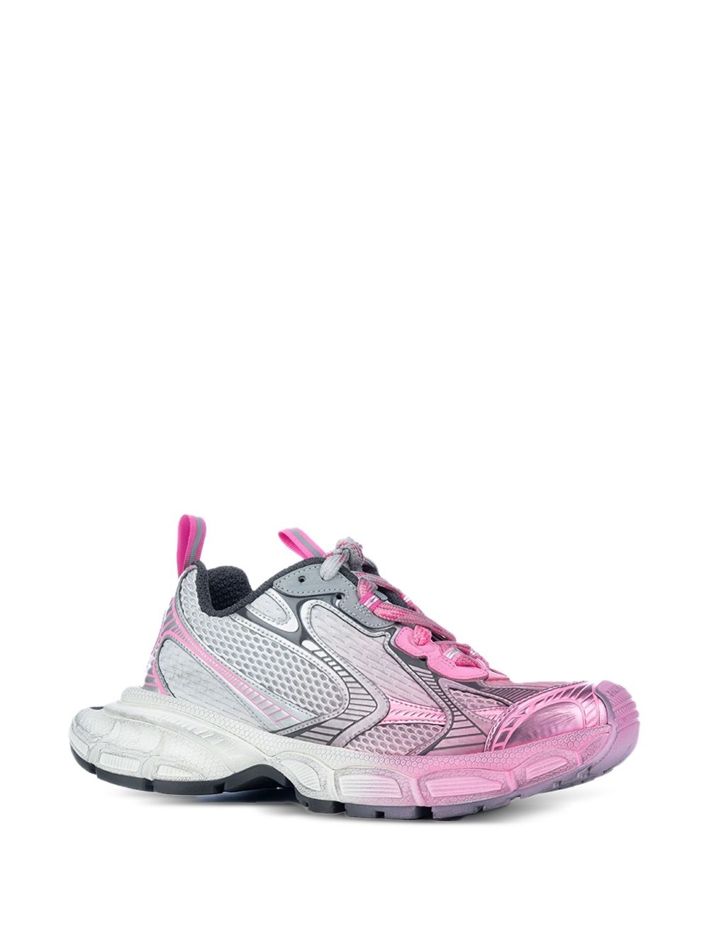 3XL mesh-panelled sneakers - 2