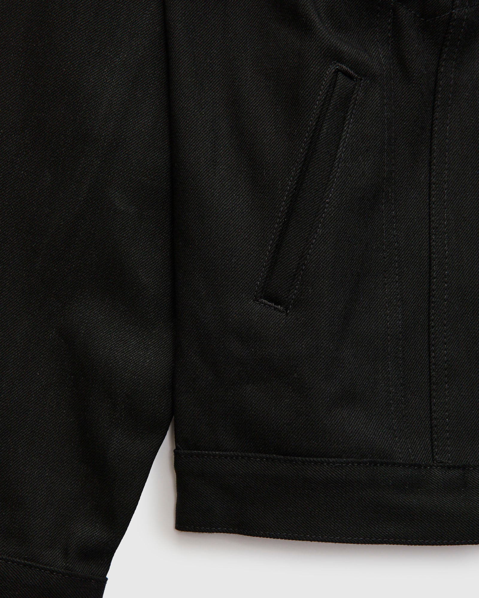 Type 3s Denim Jacket in Double Black - 7