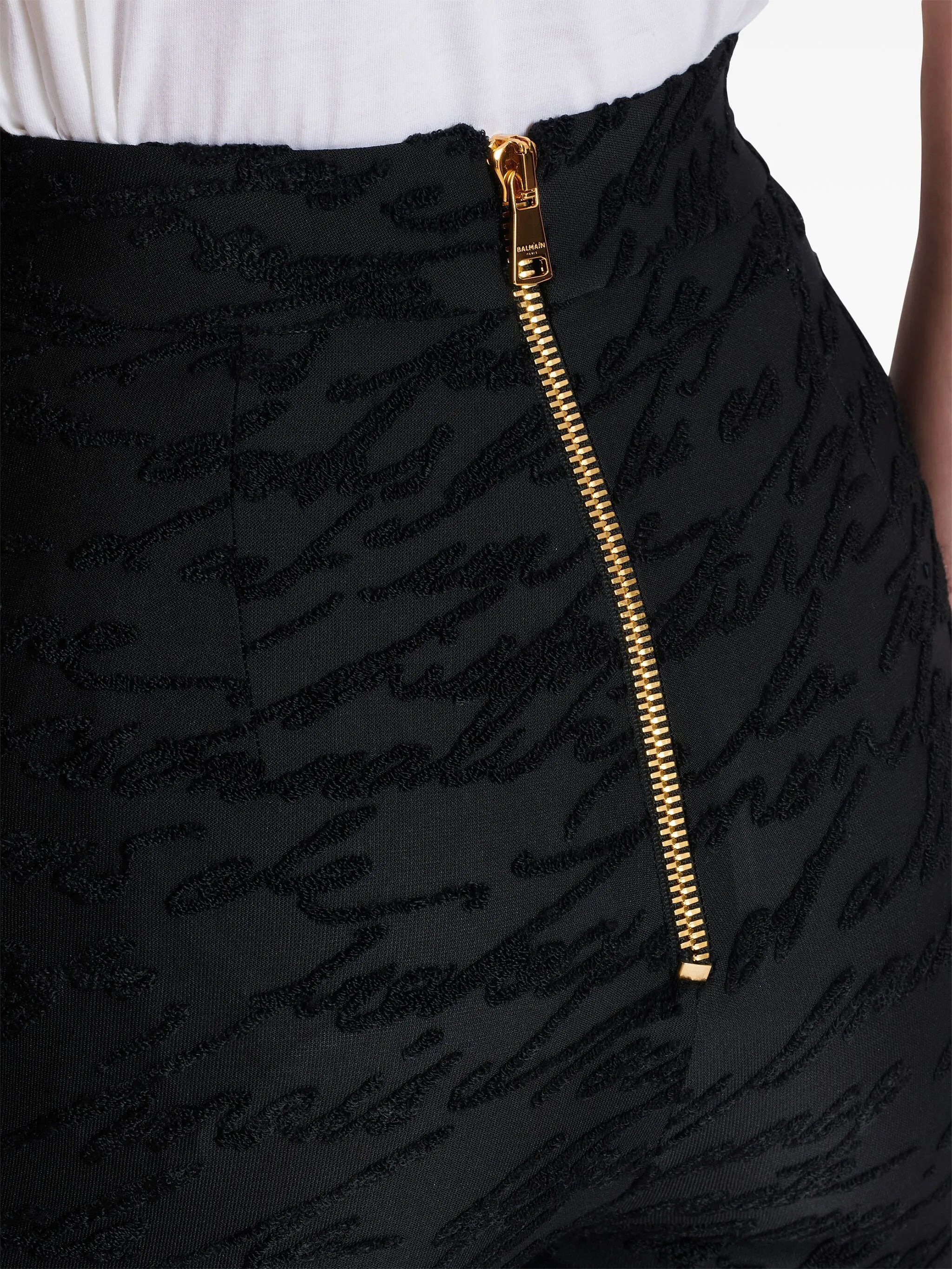 monogram-jacquard legging - 7