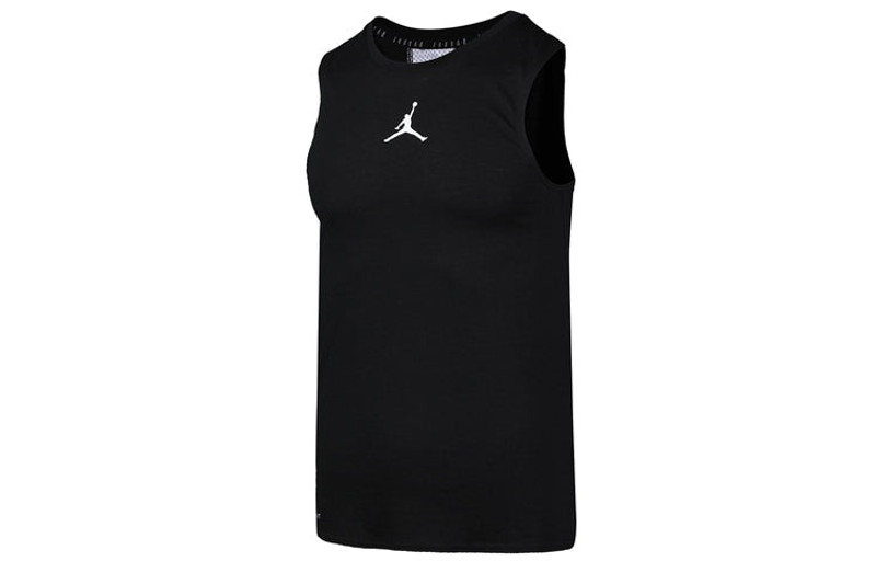 Jordan Air Jordan Air Logo Printing Breathable Basketball Vest Black CZ7851-010 outlook
