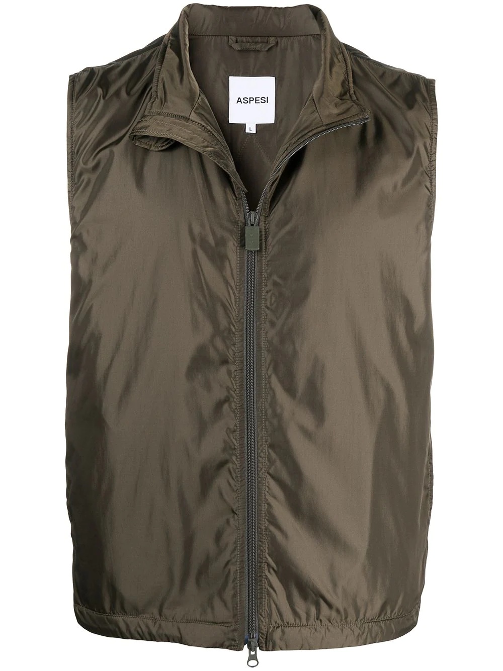 technical zipped-up gilet - 1