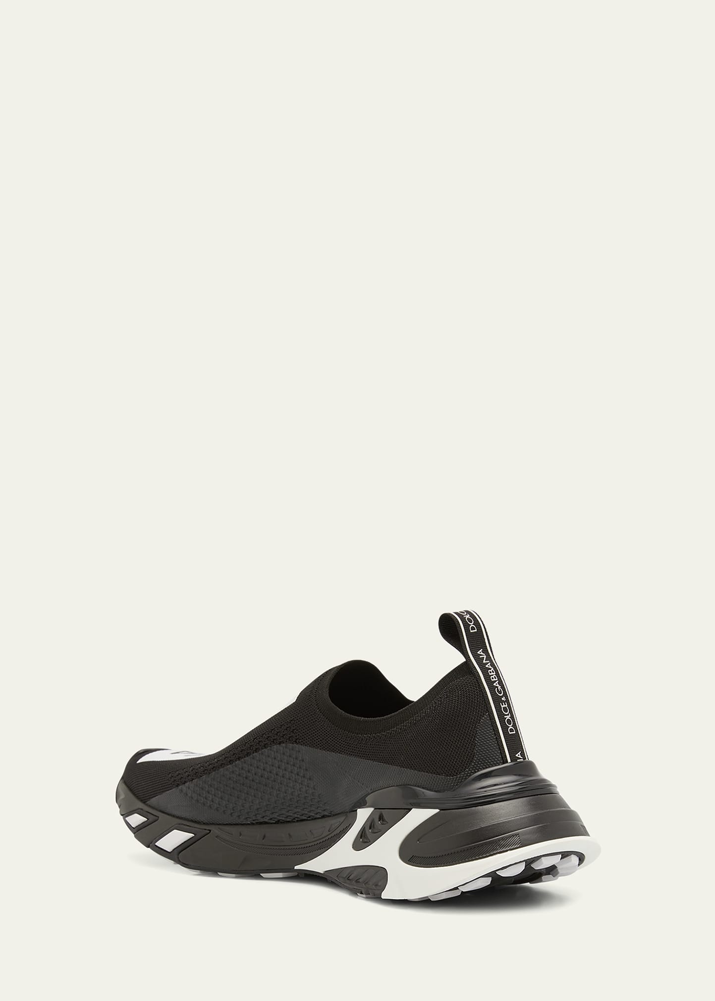 Men's Fast Logo-Stripe Sock Sneakers - 3