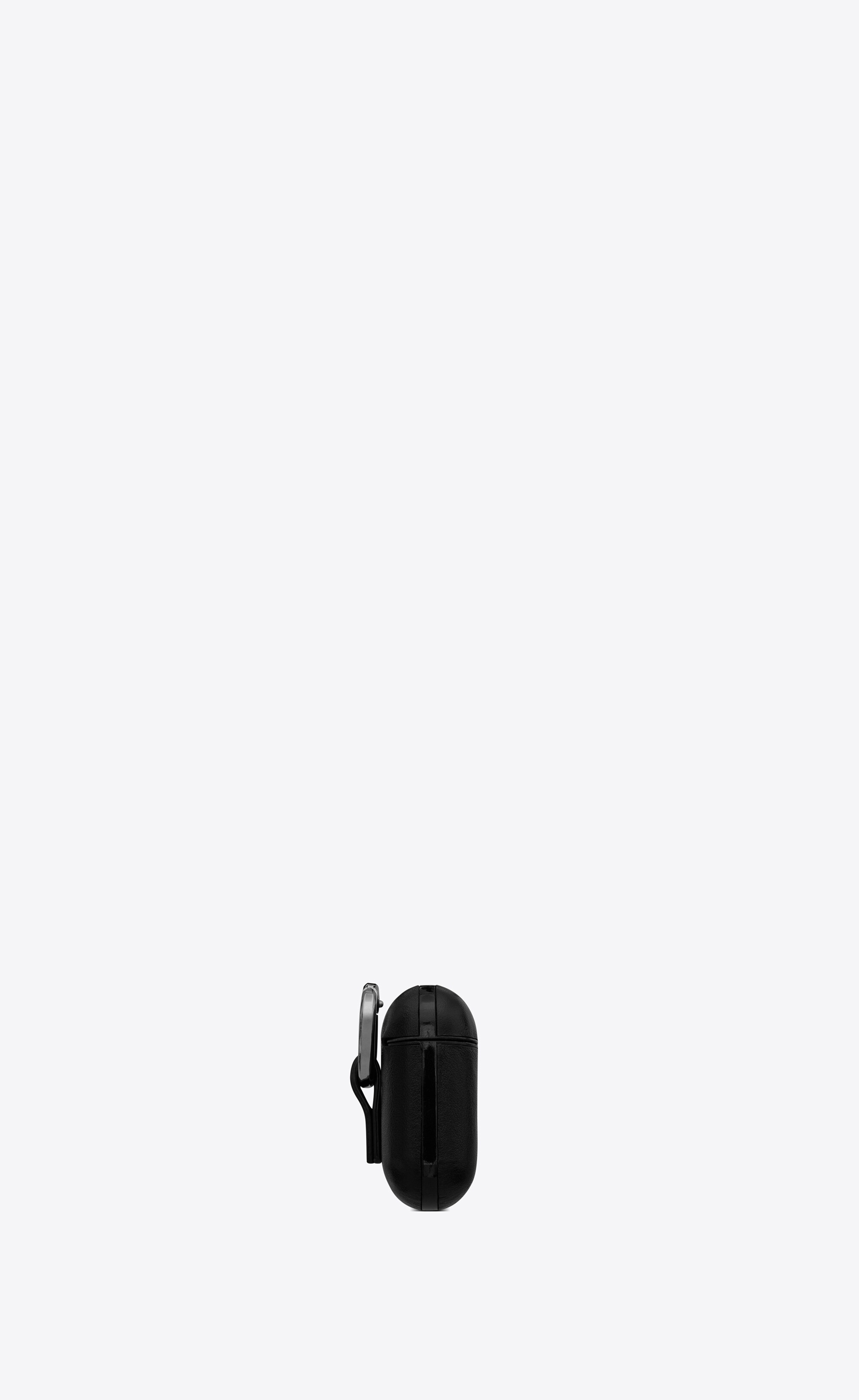 saint laurent airpods case in smooth leather - 3