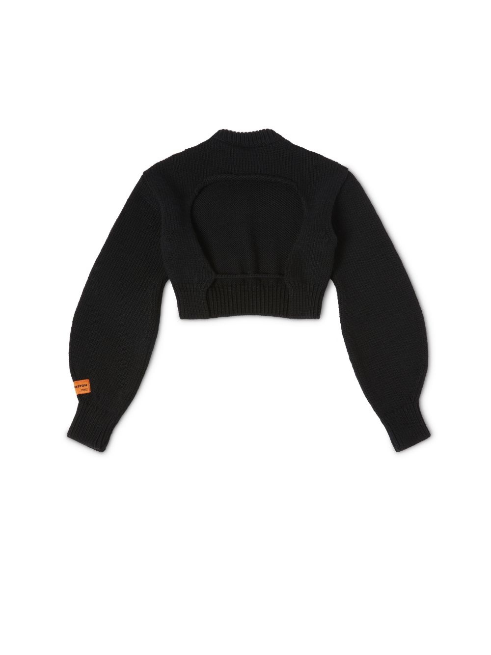 Crop Crewneck Back Cut Out - 6