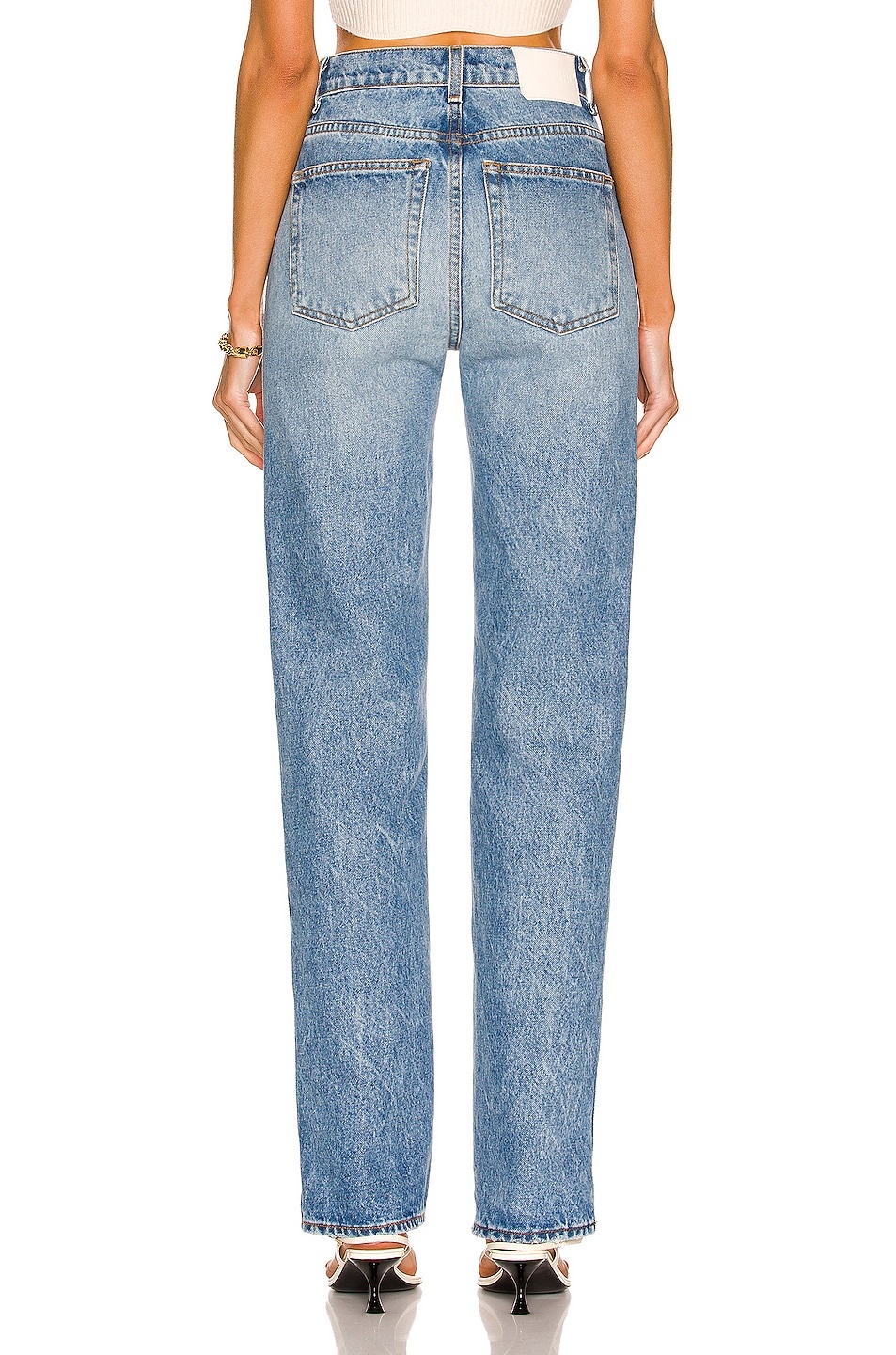 Sara Super High Rise Slim Straight - 3