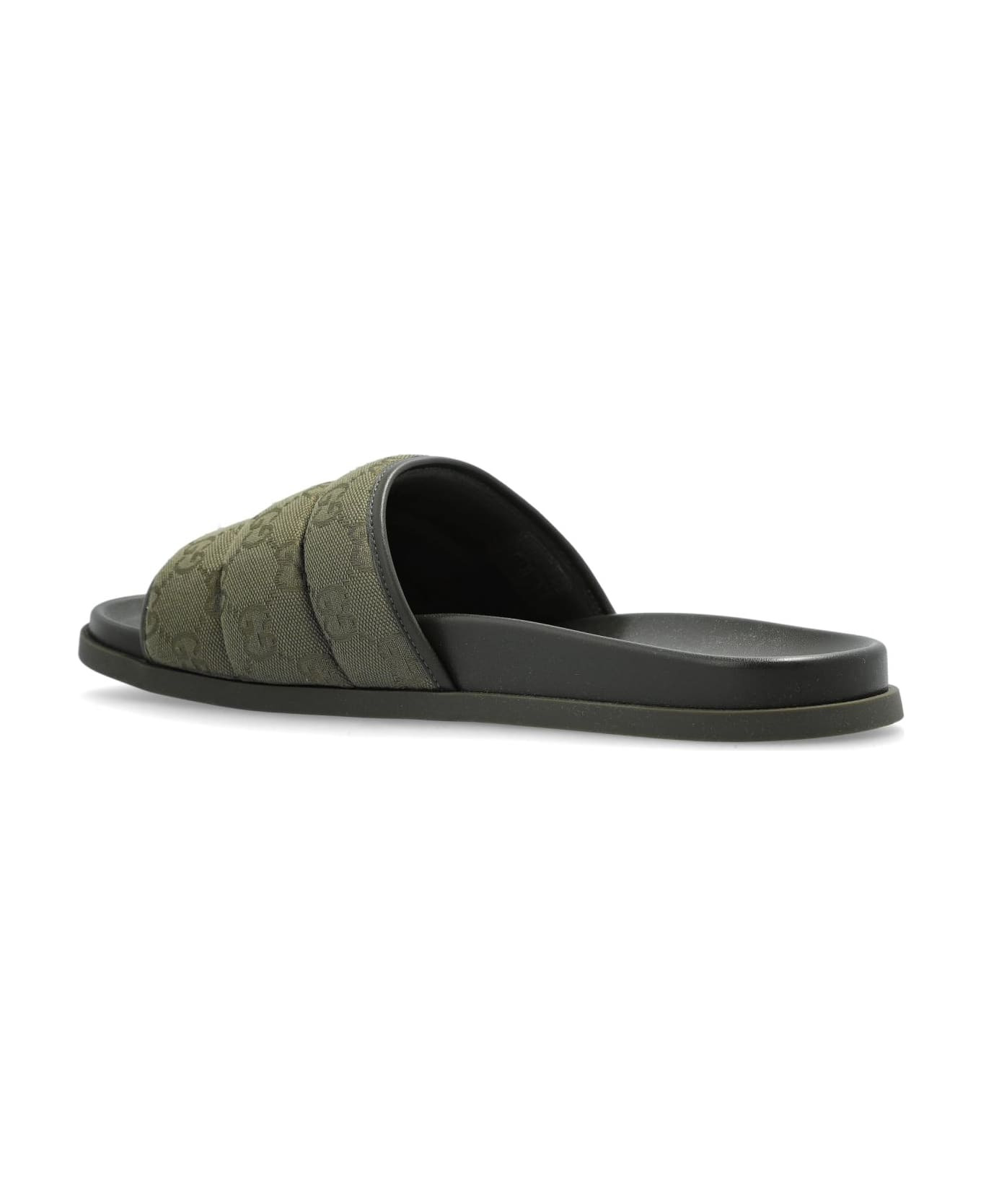 Gucci Monogram Slides - 5