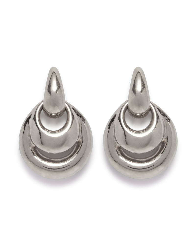 PANCONESI Silver Blow Up Teardrop Earrings outlook